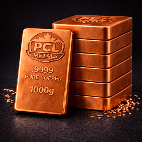 1kg Copper Bullion Bar